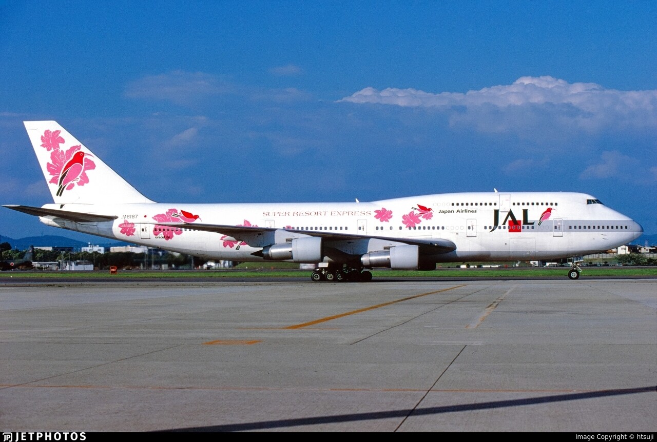 ハトリーズ JAL / B743 - Japan Airlines (Super Resort Express