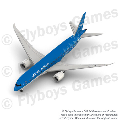 B789 XiamenUnitedDream render