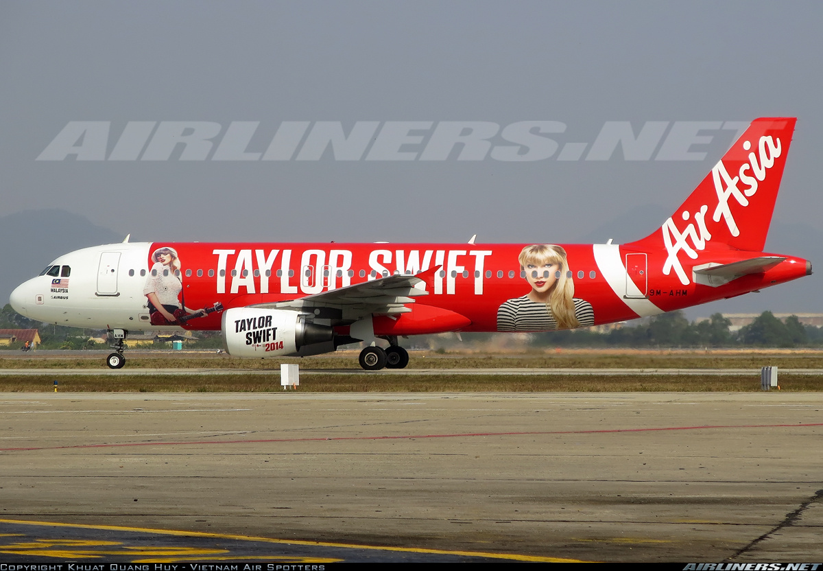 AXM / A320 - AirAsia (Taylor Swift livery) - Livery - World of