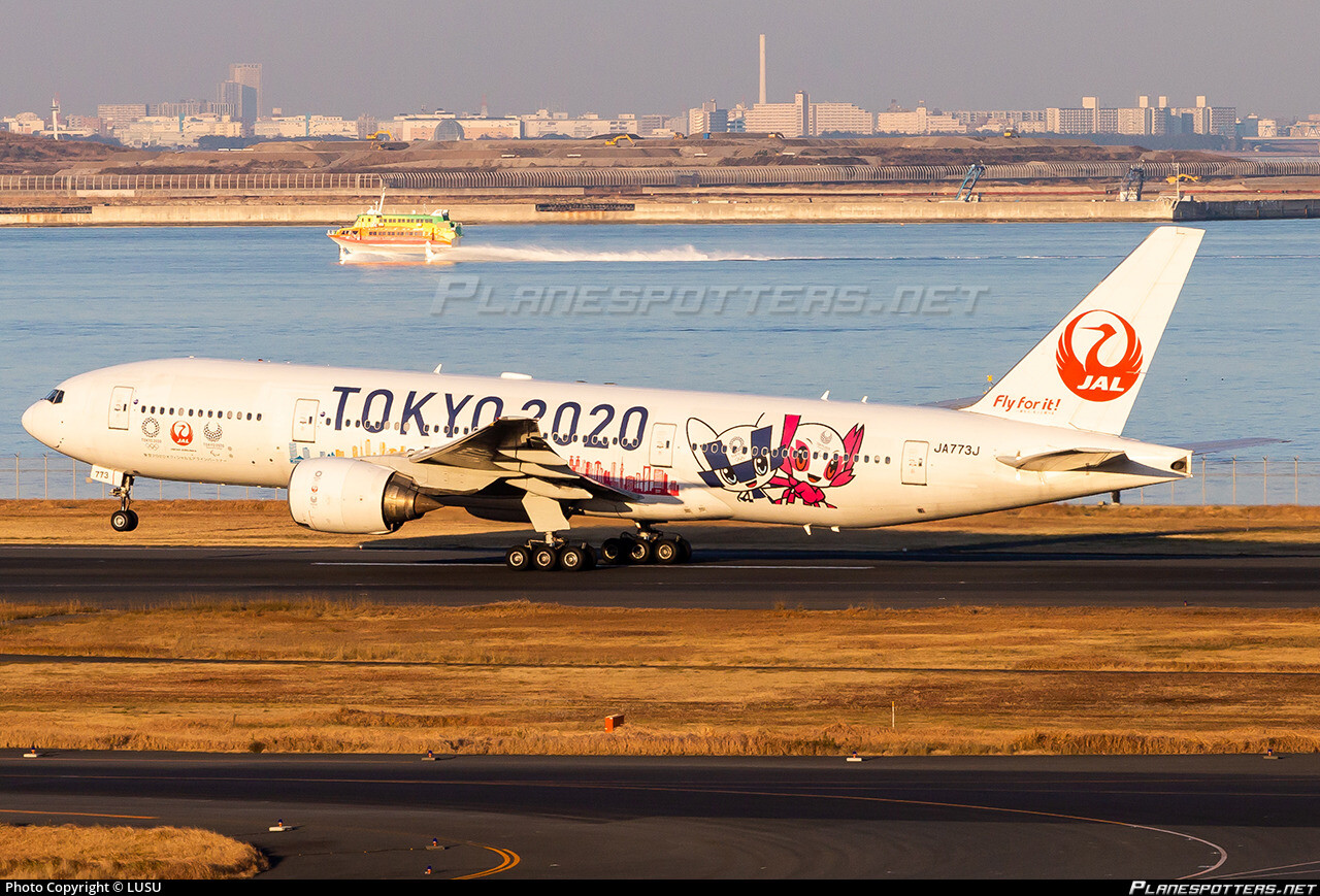 JAL / B772 - Japan Airlines (Tokyo 2020 Olympic Games livery JAL / B772 - Japan Airlines (Tokyo 2020 Olympic Games livery